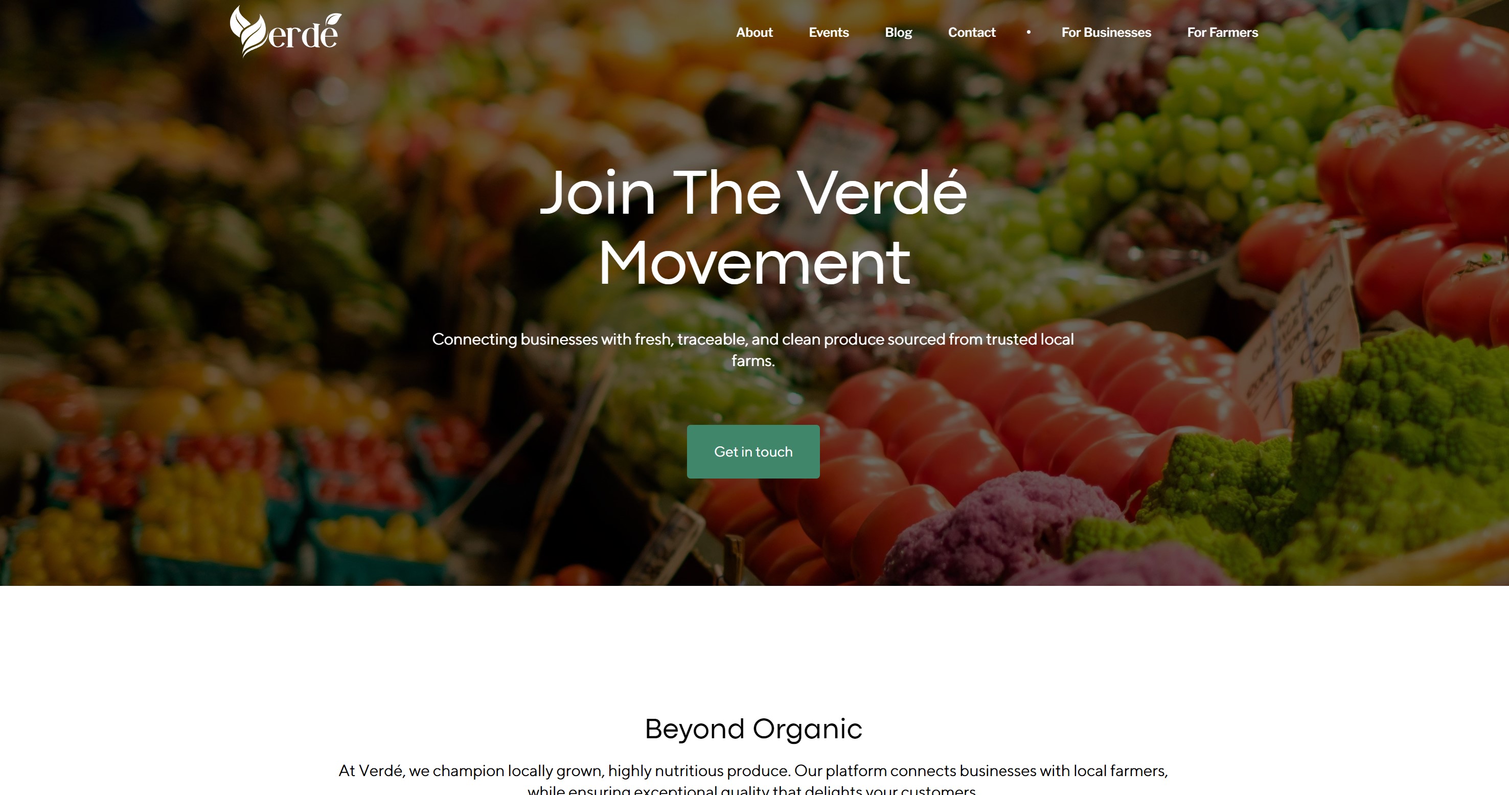The Verd Movement Case Study